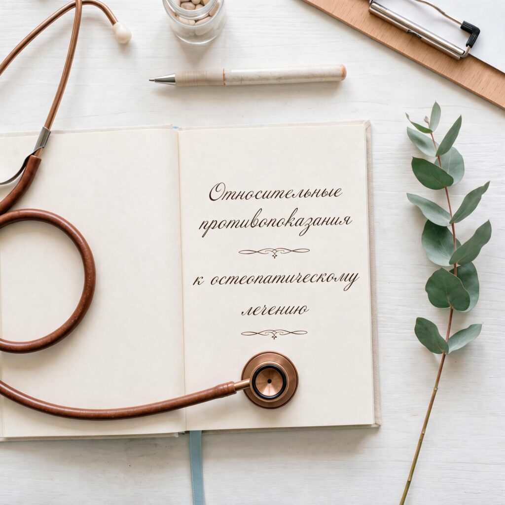 Относительные противопоказания в остеопатии: когда работать можно, но с осторожностью ⚖